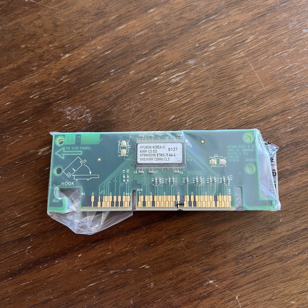 HYM4V33100BTWG-75‎ AA-A - Sync Video RAM 4MB Aimm 133MHZ Memory